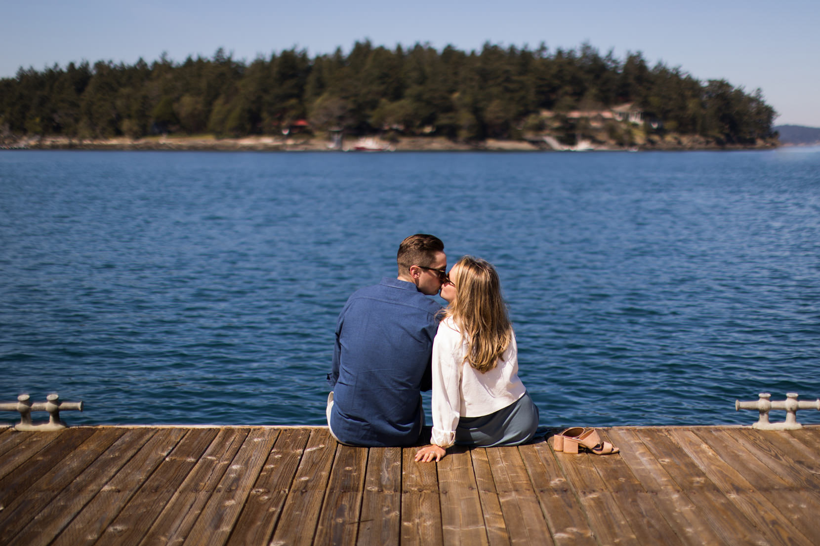 San Juan Island Engagement Photos